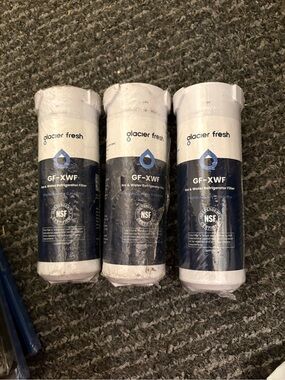 3 - Glacier Fresh XWF Refrigerator Water Filters
